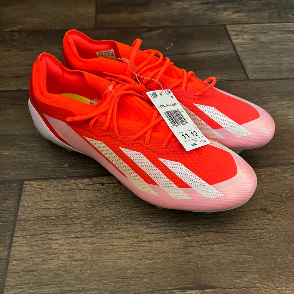 Adidas Men's X Crazyfast Elite Laceless Soccer Cleats Size 11 NEW IG0611